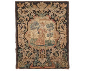LARGE ENGLISH NEEDLEWORK<br>La