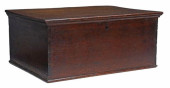 LARGE ENGLISH OAK BIBLE BOX, 1