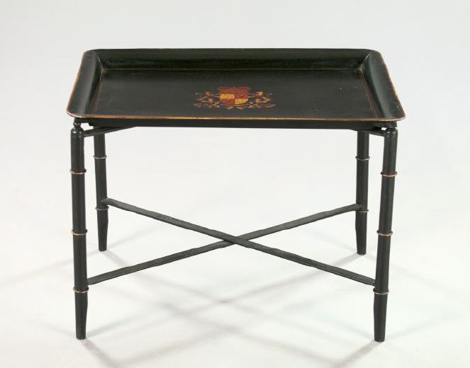 Large English Polychromed and
