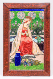 LARGE ENGLISH PRE-RAPHAELITE E