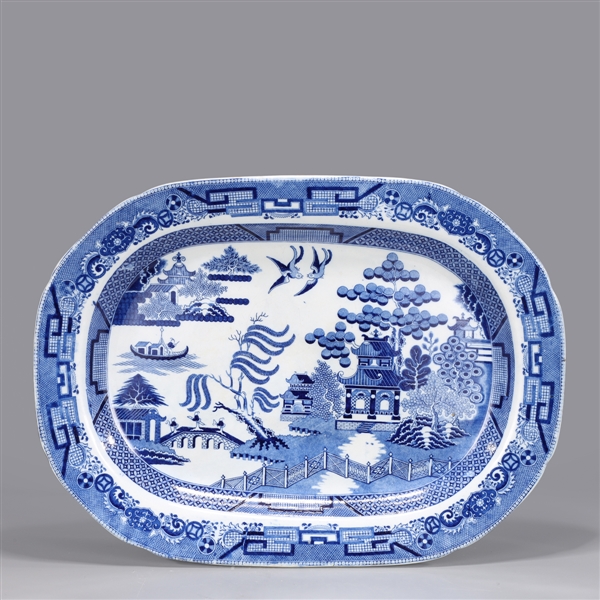 Large English, probably Spode, 18th
