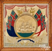 LARGE ENGLISH SHIP WOOLEY, 19T