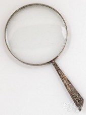 LARGE ENGLISH SILVER MAGNIFYIN