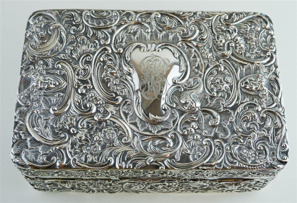 LARGE ENGLISH SILVER TRINKET
