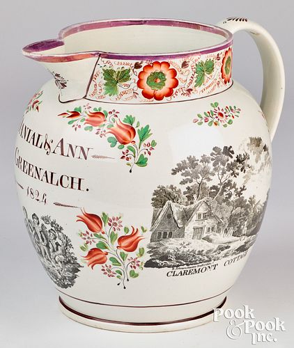 LARGE ENGLISH STAFFORDSHIRE