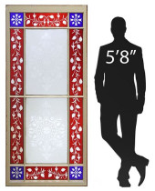 LARGE ENGLISH STAINED &AMP; ET