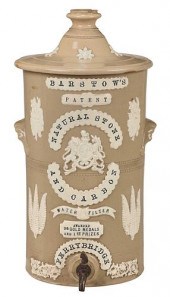 LARGE ENGLISH STONEWARE WATER