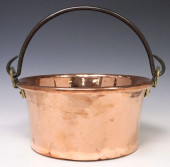 LARGE ENGLISH VICTORIAN COPPER