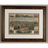 LARGE ENGRAVED PRINT, THE QUEE