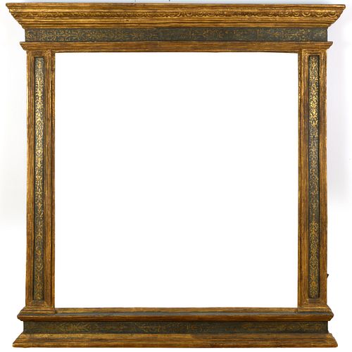 LARGE EUROPEAN PAINTED AND