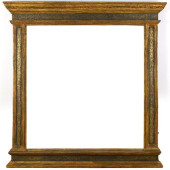 LARGE EUROPEAN PAINTED AND PAR