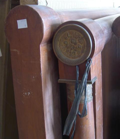 LARGE EUROPEAN PAINTED METAL
