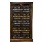 LARGE EXOTIC WOOD ARMOIRE Larg