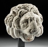 LARGE / EXPRESSIVE ROMAN MARBL