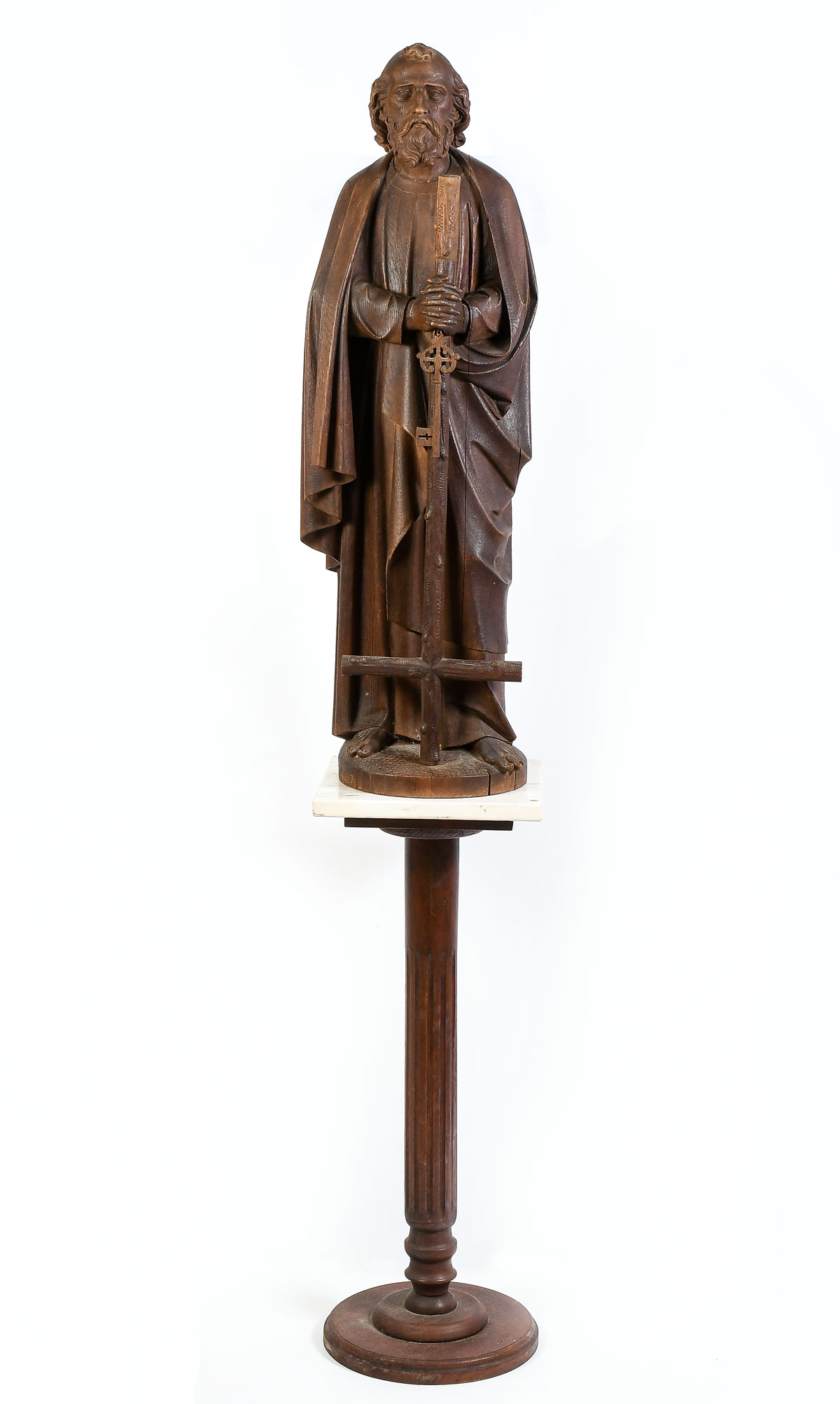 LARGE EXQUISITE WOOD CARVING OF