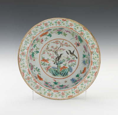 Large Famille Rose Porcelain Bowl