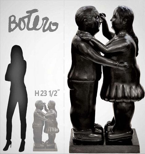 LARGE FERNANDO BOTERO DRESSED