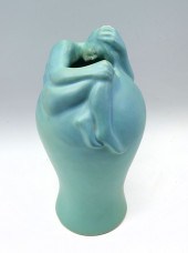 LARGE FIGURAL VAN BRIGGLE DESP