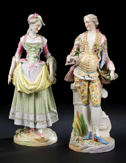 Large, Fine and Rare Pair of