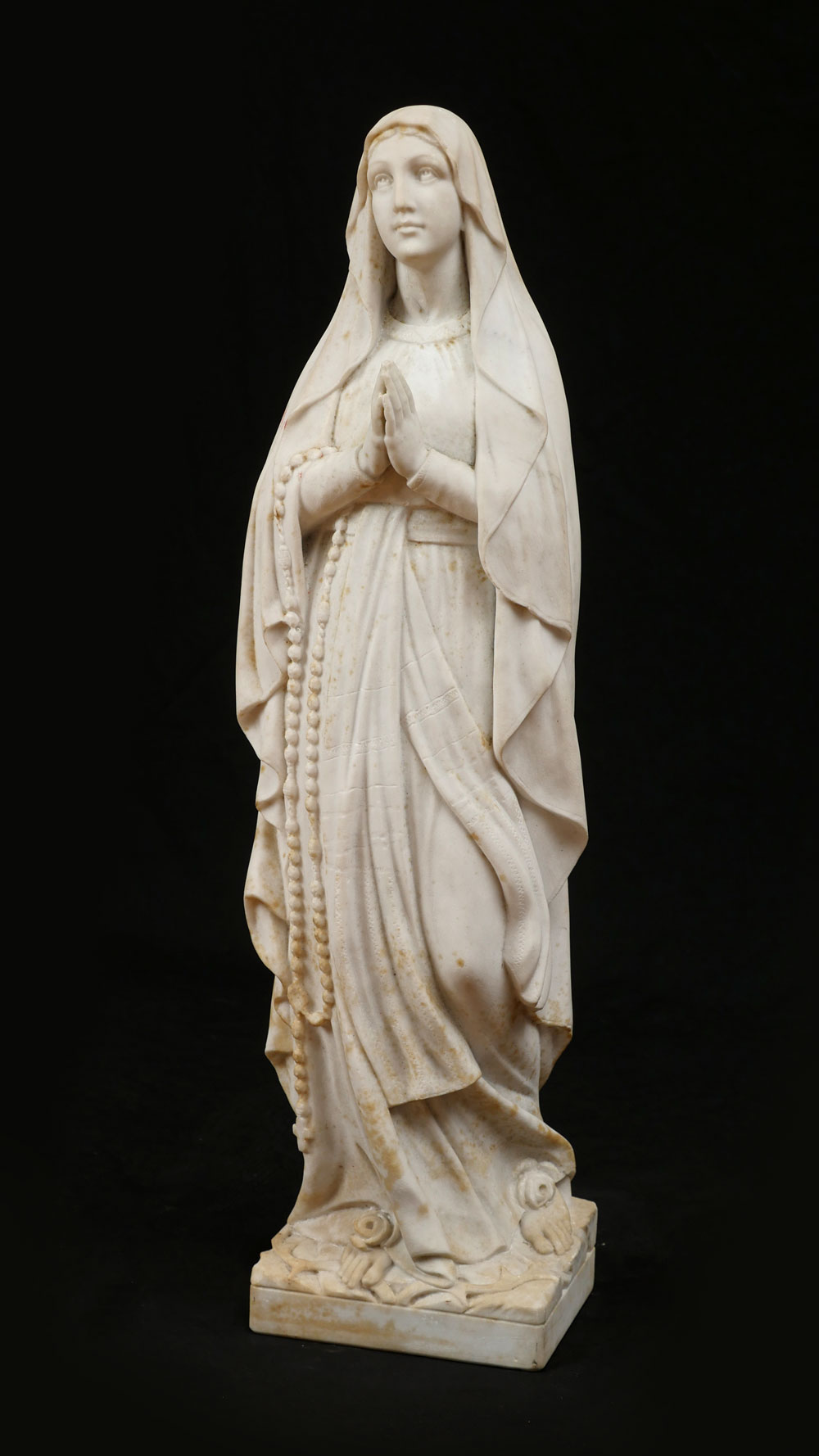LARGE FINE CARRARA MARBLE SCULPTURE