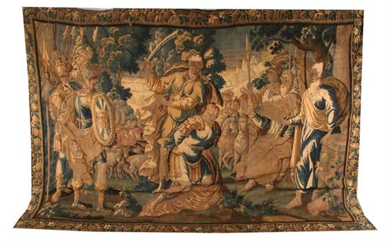 LARGE FLEMISH MYTHOLOGICAL TAPESTRY