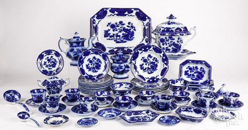 LARGE FLOW BLUE SERVICE MOSTLY