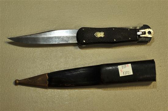LARGE FOLDING KNIFE. 12'' knife