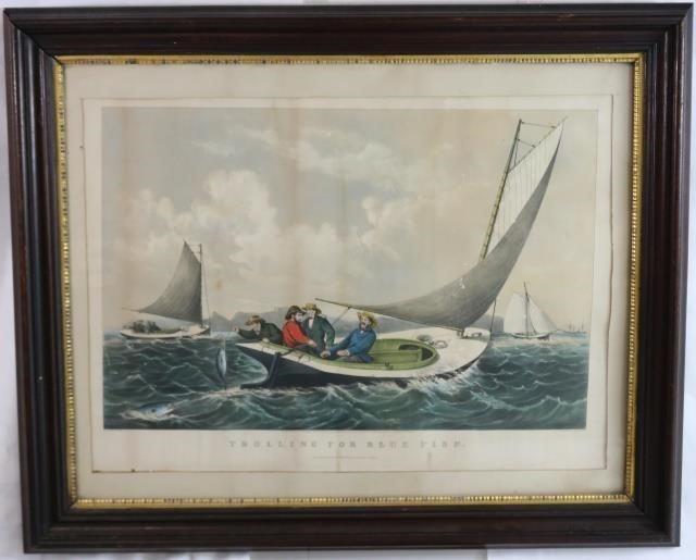 LARGE FOLIO CURRIER AND IVES