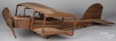 LARGE FOLK ART PRIMITIVE PINE