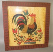 LARGE FOLK ART THEOREM TYPE PA