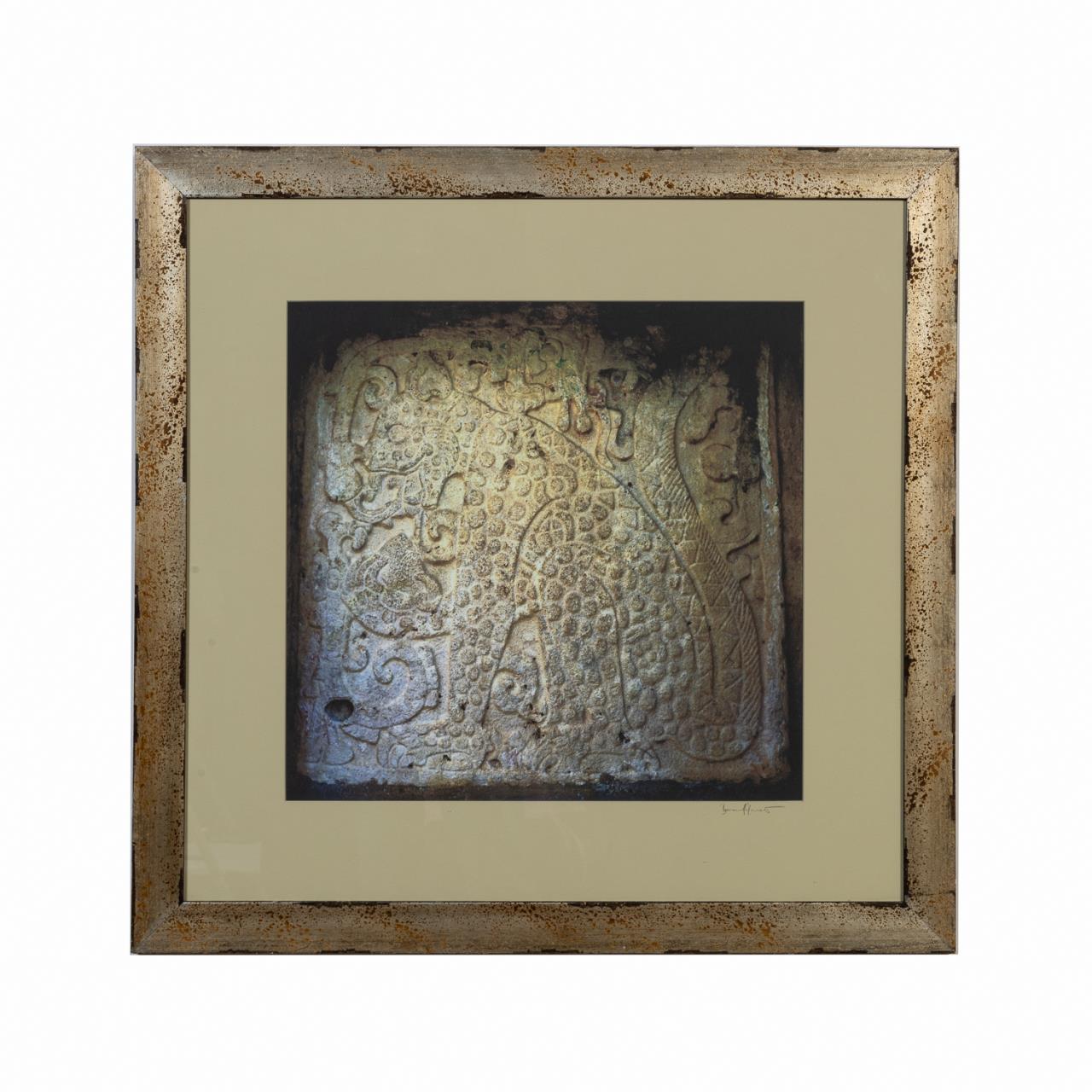 LARGE FORMAT COLOR PHOTO OF MAYAN