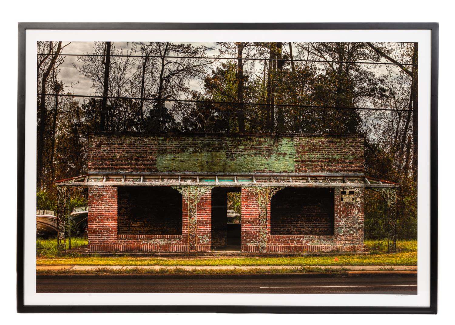 LARGE FORMAT COLOR PHOTOGRAPH,