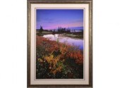 Large format color photograph,