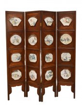 LARGE FOUR PANEL CHINESE DRESS