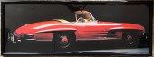 LARGE FRAMED 1960 MERCEDES BEN