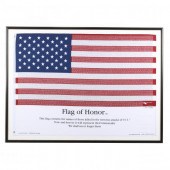 LARGE FRAMED 9/11 COMMEMORATIV