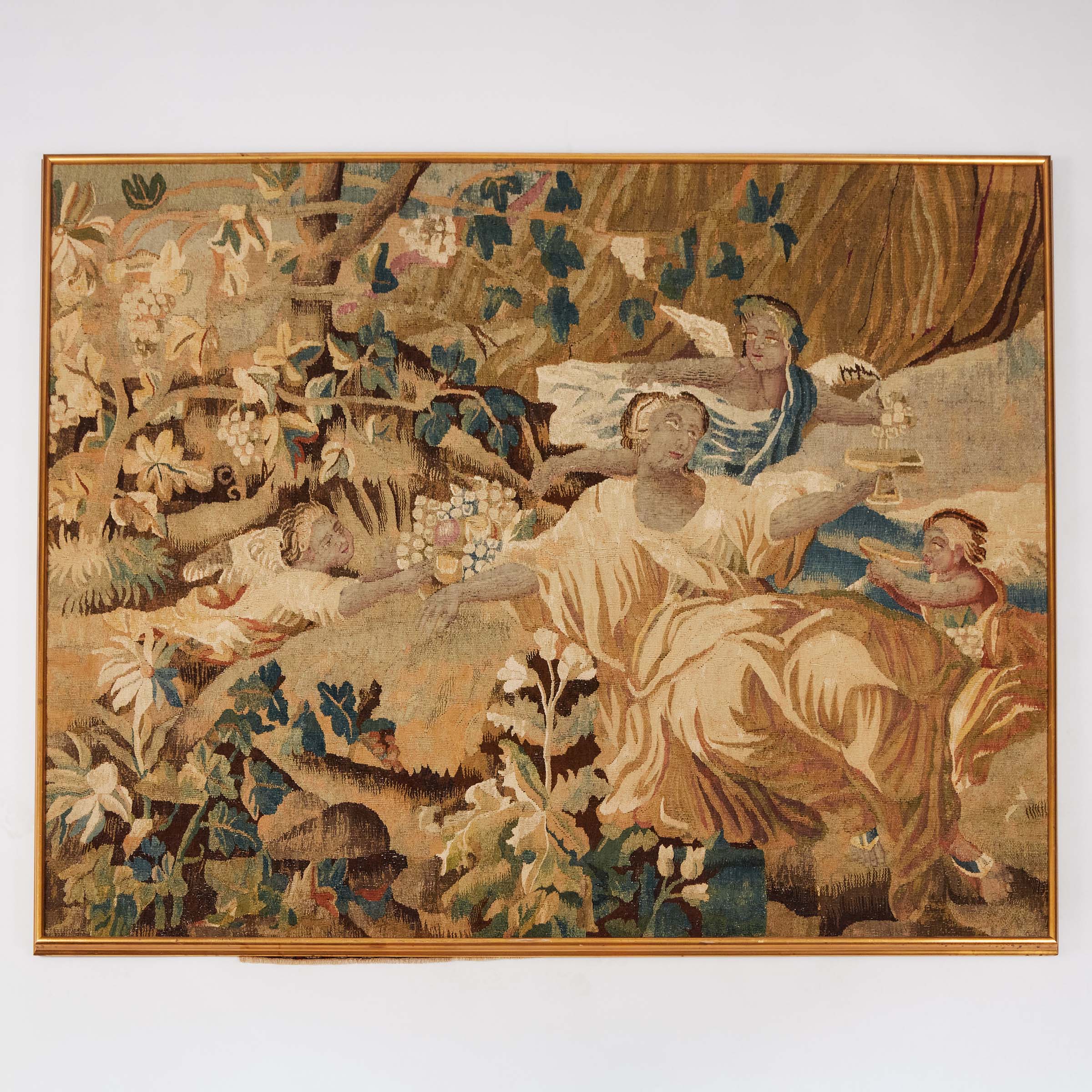 Large Framed Flemish Mythological