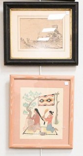 LARGE FRAMED LOT TO INCLUDE, L
