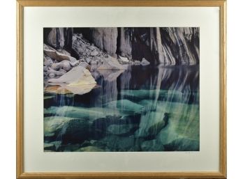 Large framed photograph by Vern