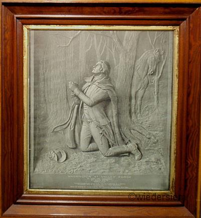 Large framed print ?Washington at