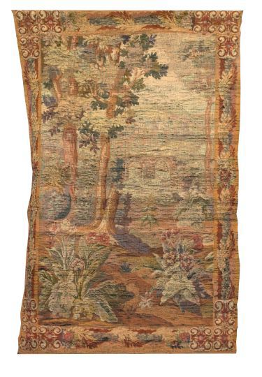 Large Franco-Belgian Tapestry