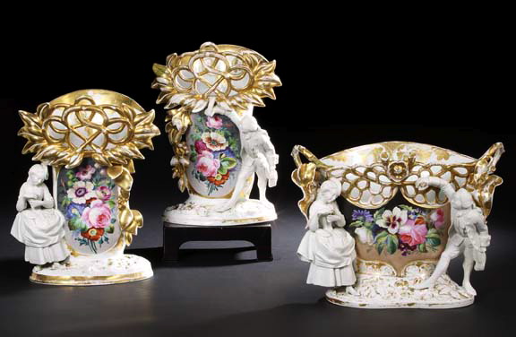 Large Franco-Bohemian Three-Piece