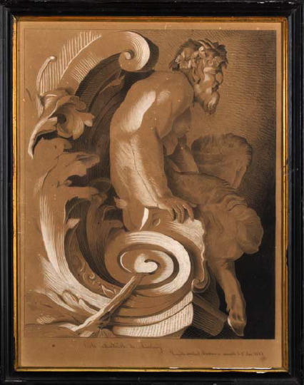 Large French Academic Graphite