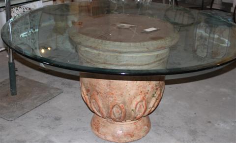 LARGE FRENCH ANDUZE GLAZED TERRA