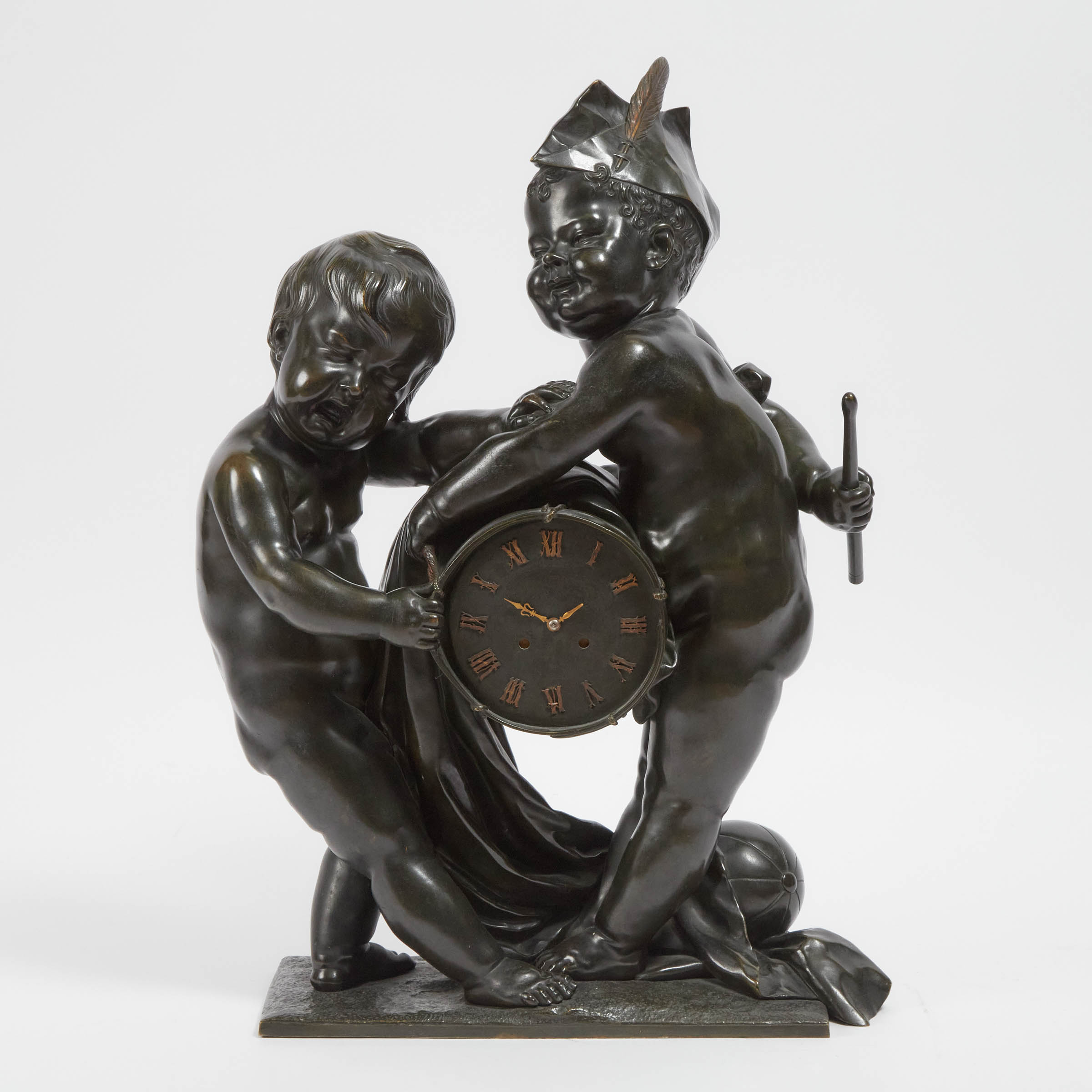 Large French Bronze Figural