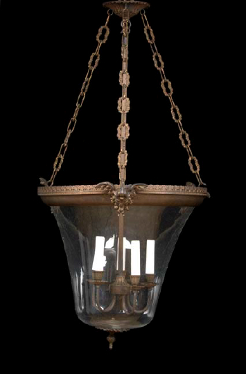 Large French Bronze-Patinated