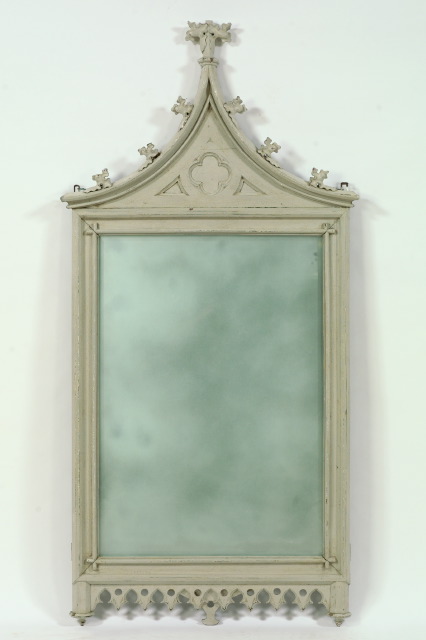 Large French Carved and Blanc de