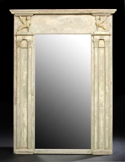 Large French Carved and