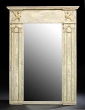 Large French Carved and Gris-d