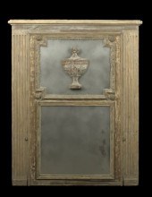 Large French Carved and Painte